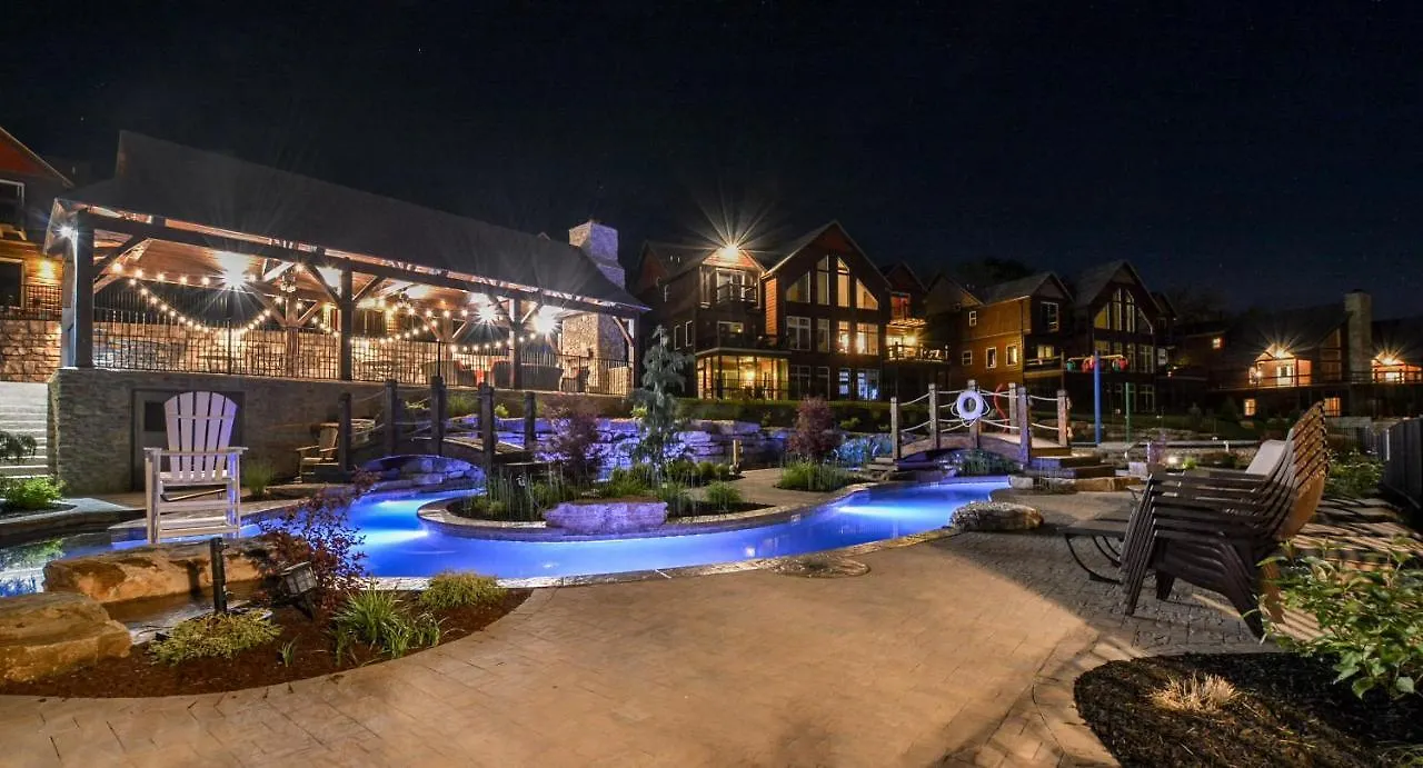 Watermill Cove Luxury Lakefront By Silver Dollar Theatre Pool Lazy River Holiday home *