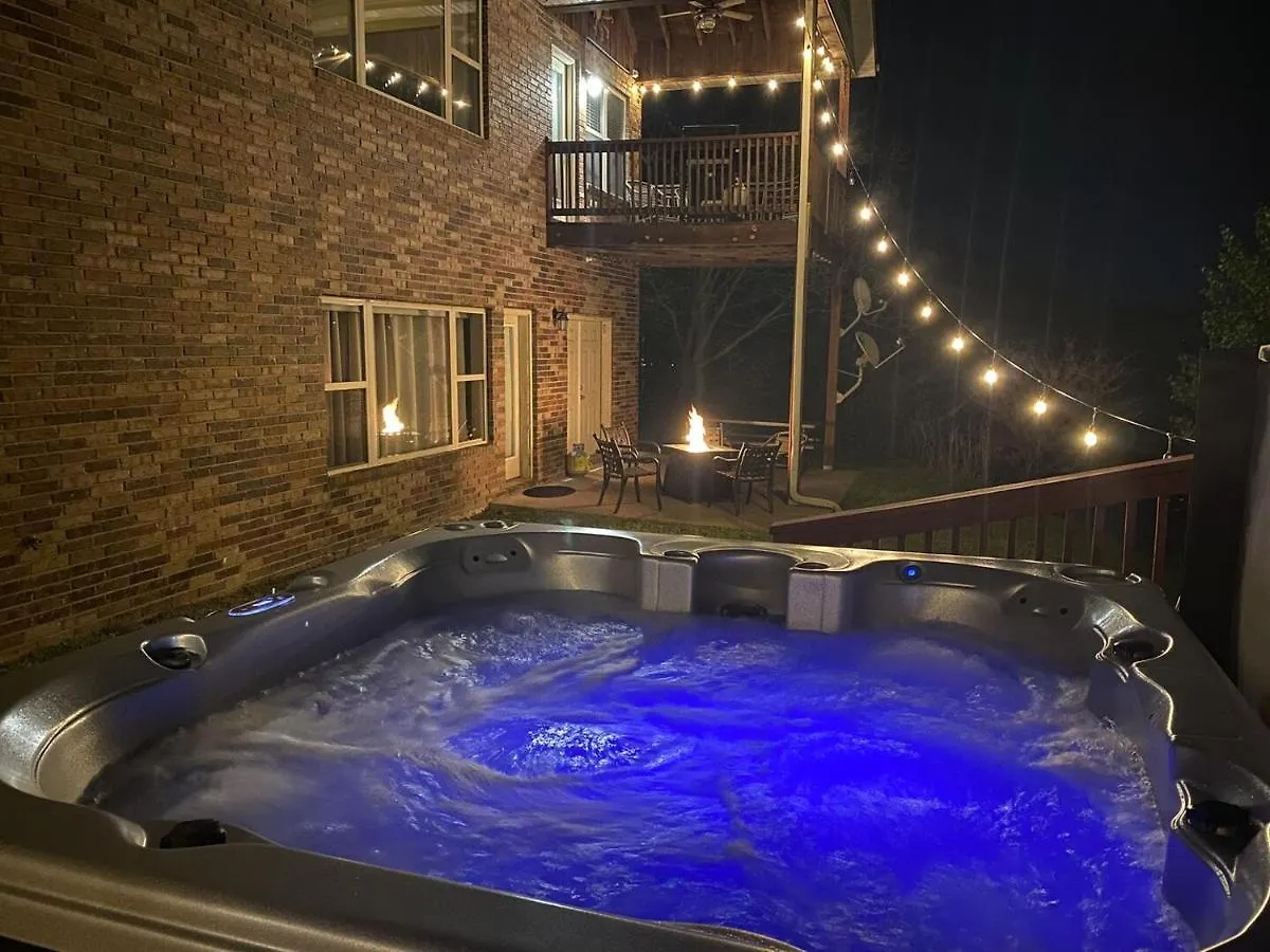 Apartman 4br Walk-in - Foosball Table - Hot Tub - Fire Pit - Free Tickets Included - Dv166 *