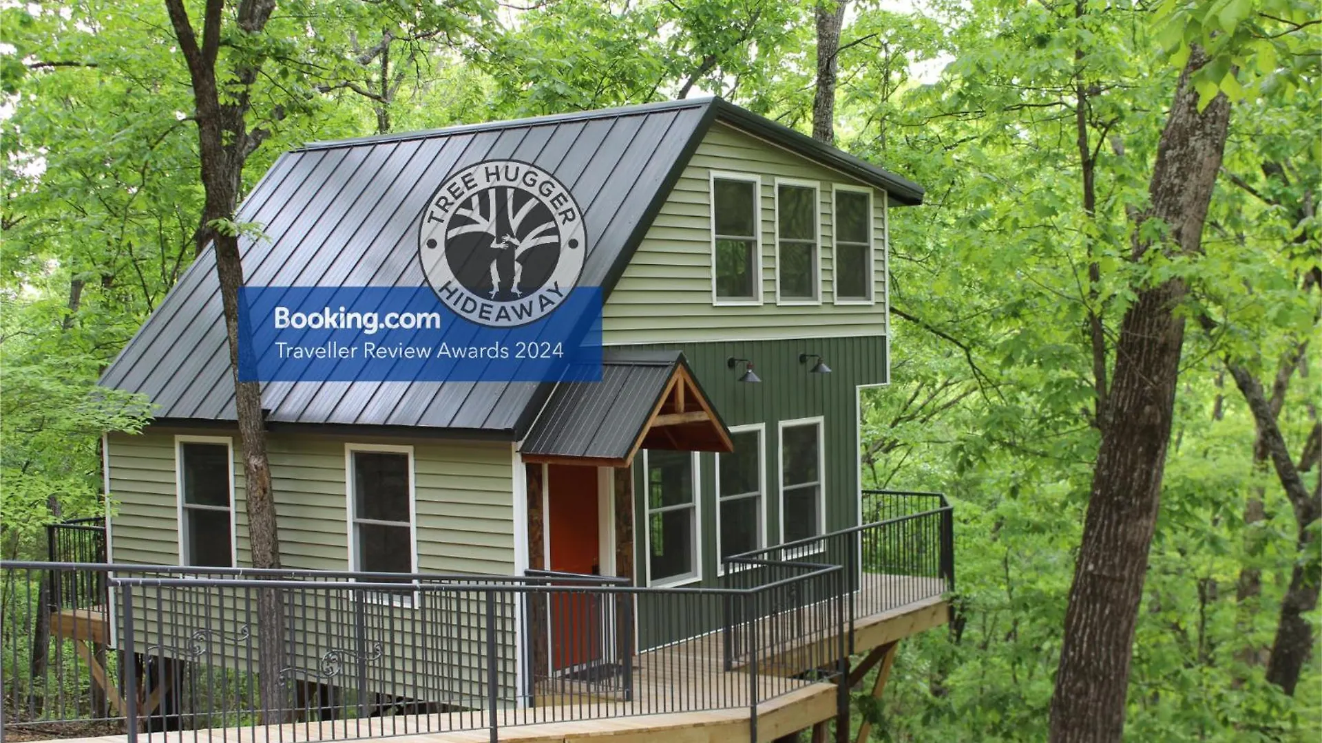 Secluded Treehouse In The Woods - Tree Hugger Hideaway 布蘭森