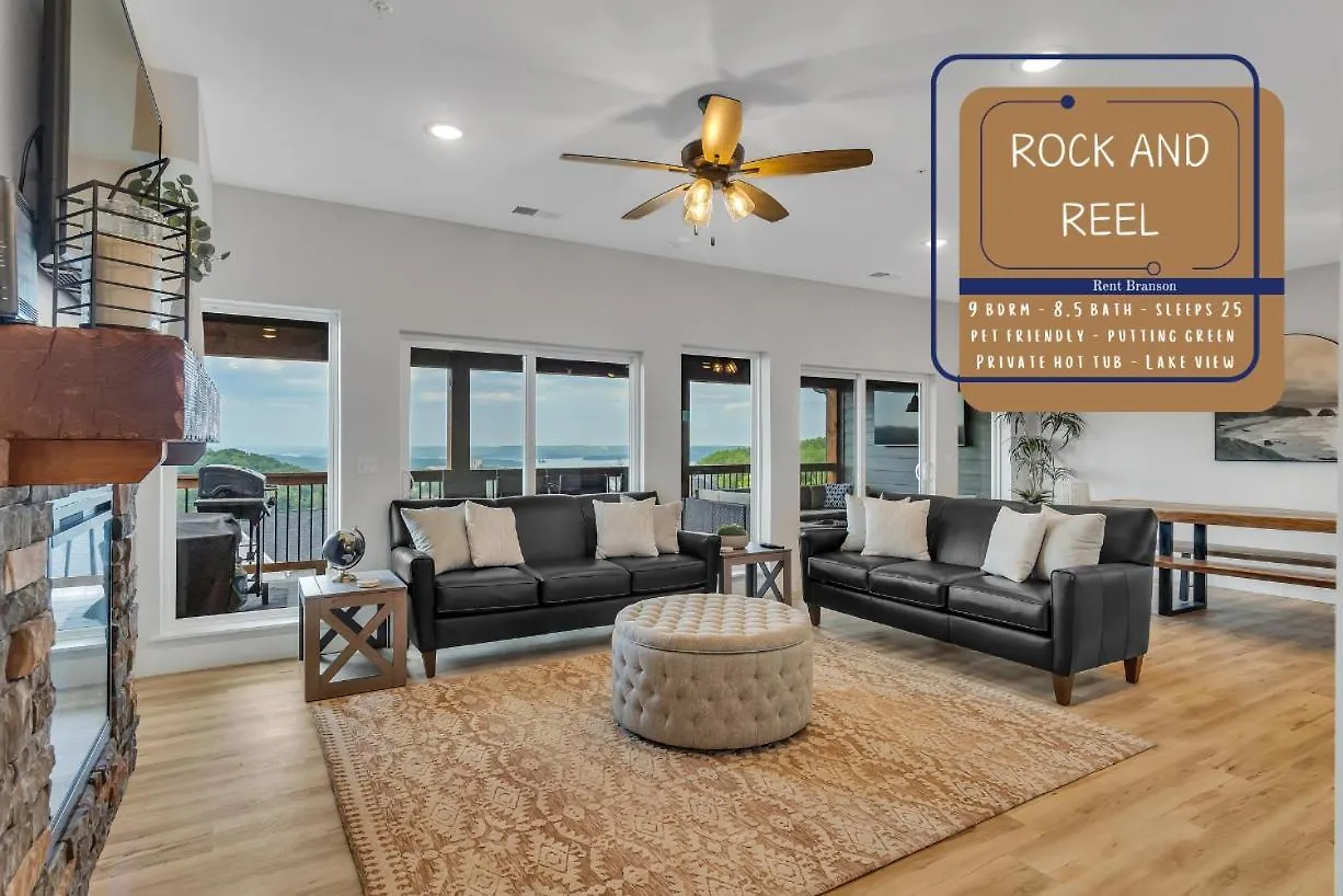 Hébergement de vacances Putting Green-table Rock View-$400 Of Free Tickets-super Location-hot Tub!
