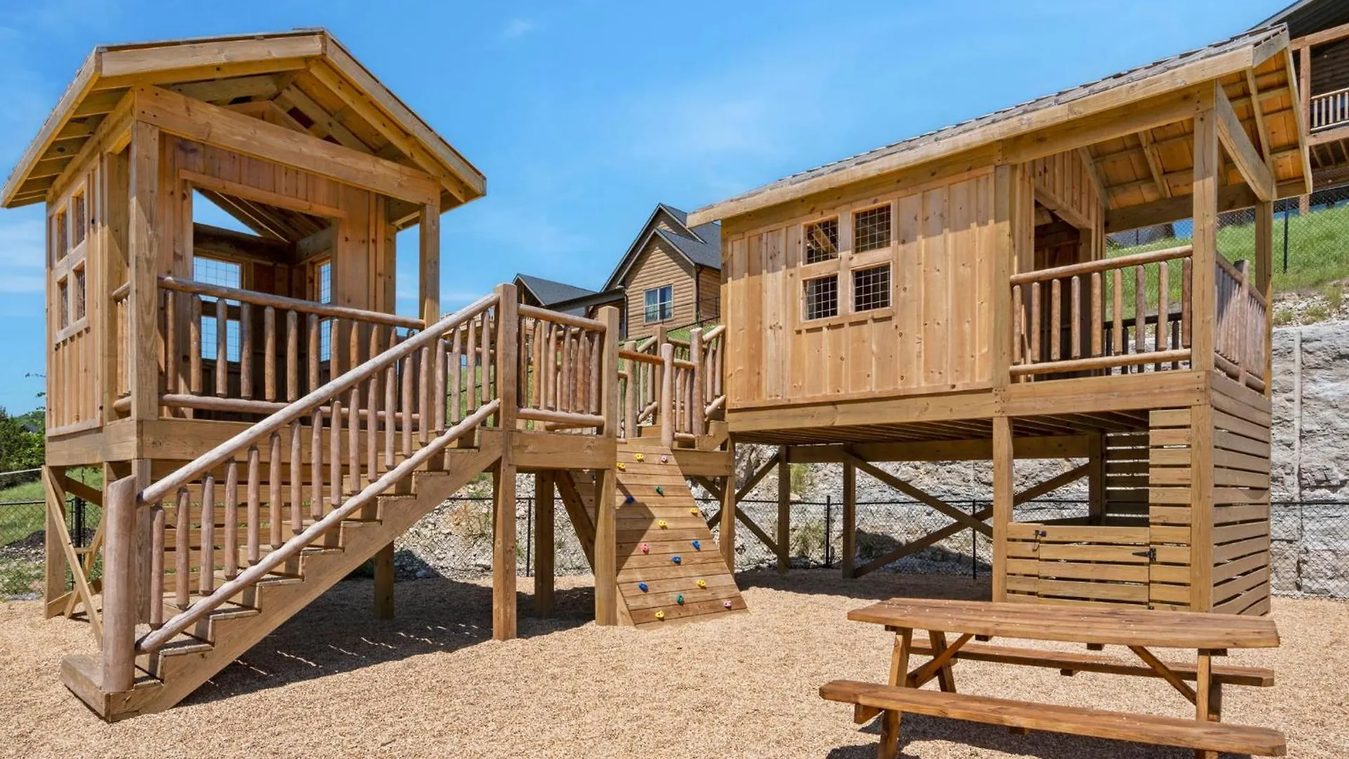 New Log With Ozark Sunset Views, $400 Daily Activities Included, Pickleball Tatil Evi Branson