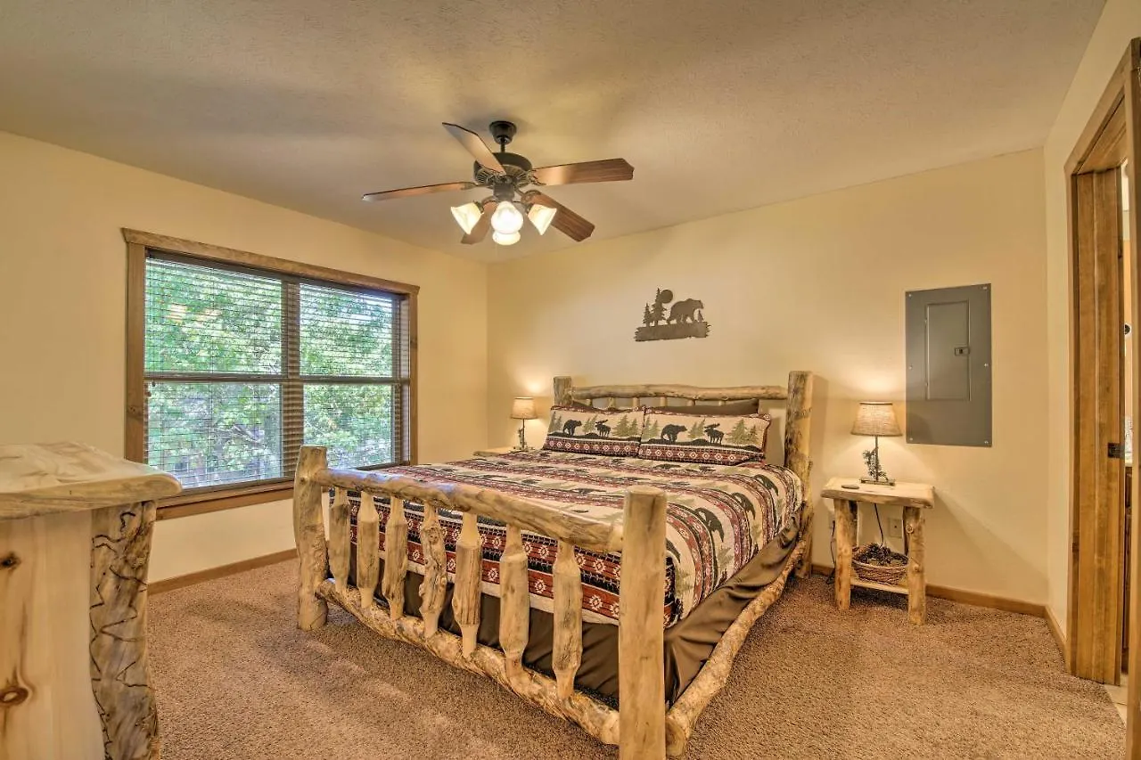 Tatil Evi Cozy Rustic River Family Retreat Near Sdc! Branson