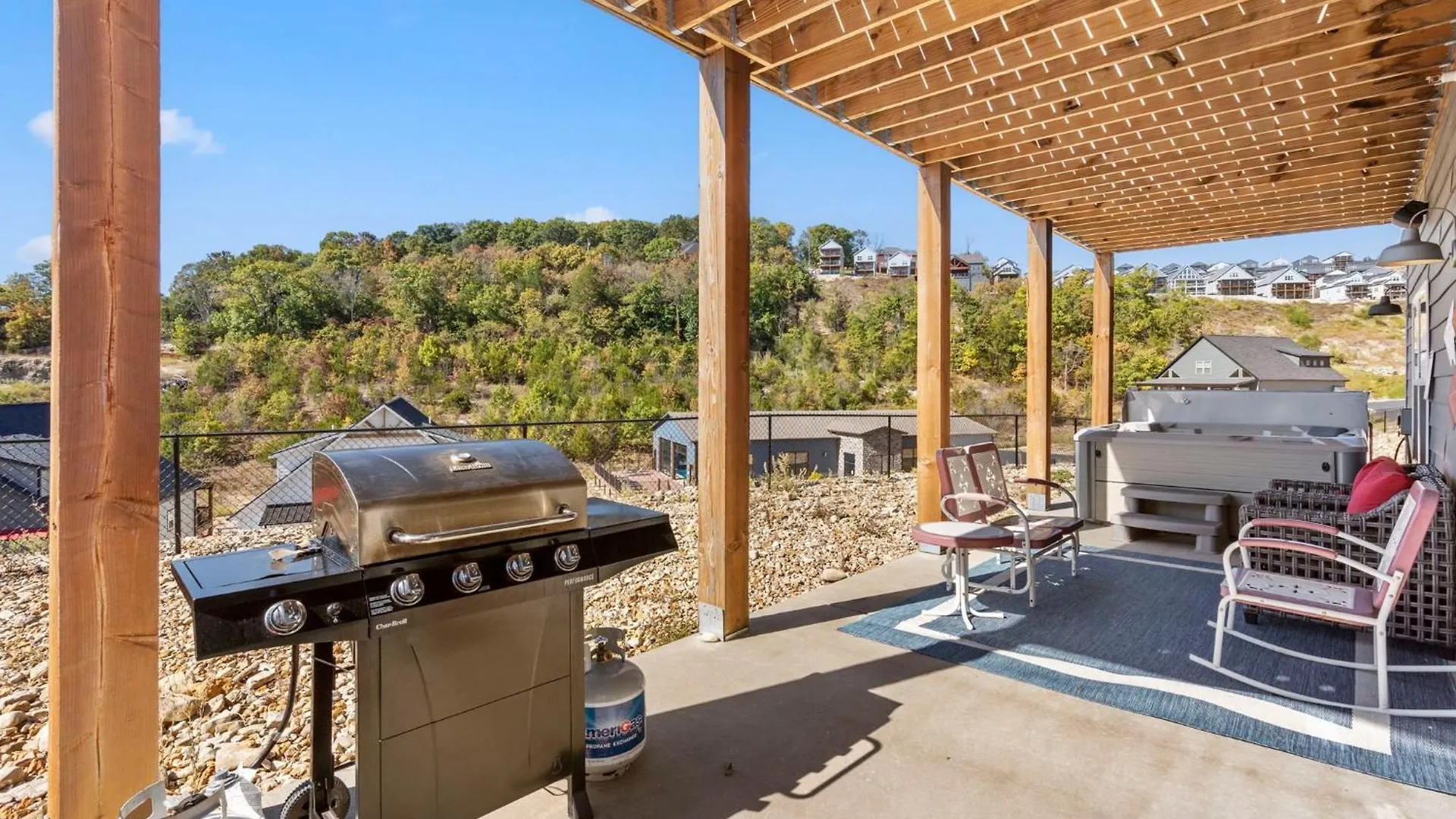 Double-sided Fireplace, Views, Daily Tickets To Local Attractions, Air Hockey! Branson