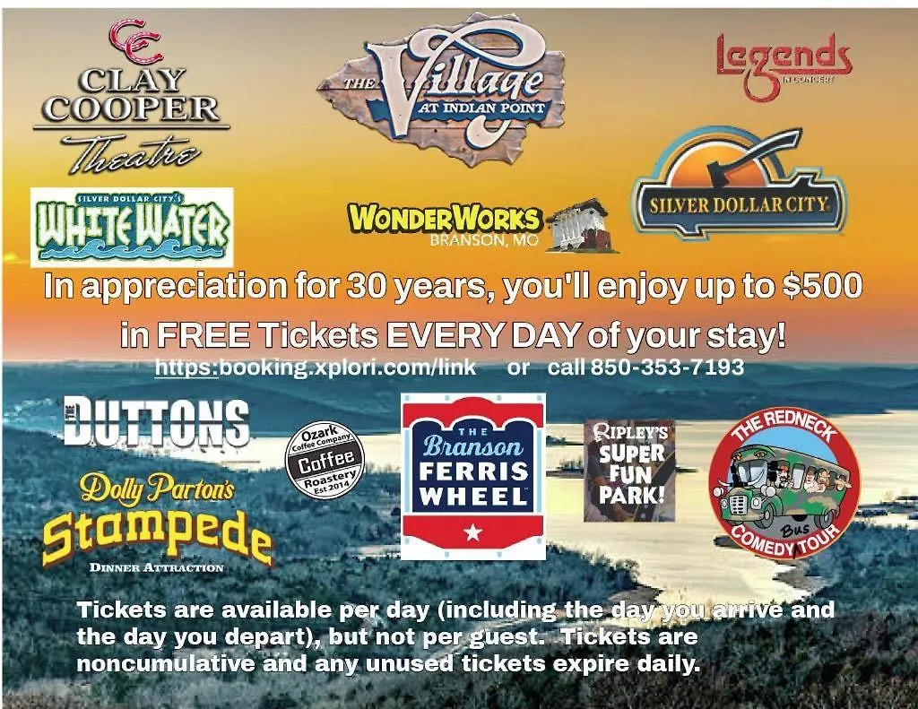 2br Village At Indian Point 608 Near Sdc-free Tickets Daily Up To $500 Value Dom wakacyjny Branson