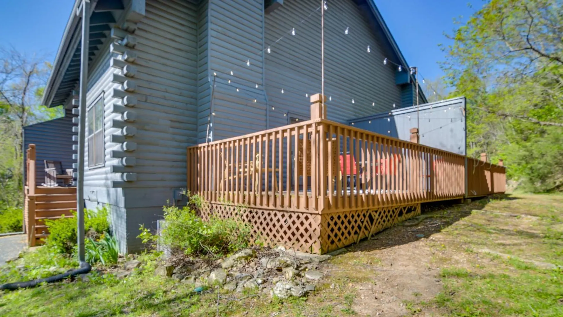 Semesterbostad Charming Getaway With Fireplace And Porch Branson